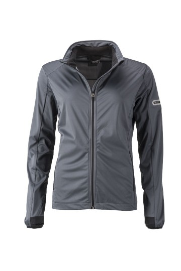 JN Ladies Sports Softshell jack JN1125 titan zwart