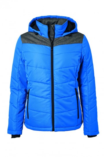 JN Ladies Winter jack JN1133 koningsblauw antracietmelange