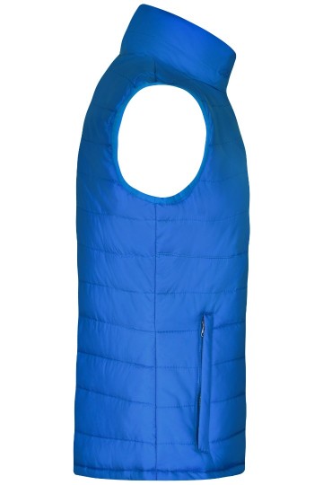 JN Men's Padded bodywarmer JN1136 koningsblauw zij