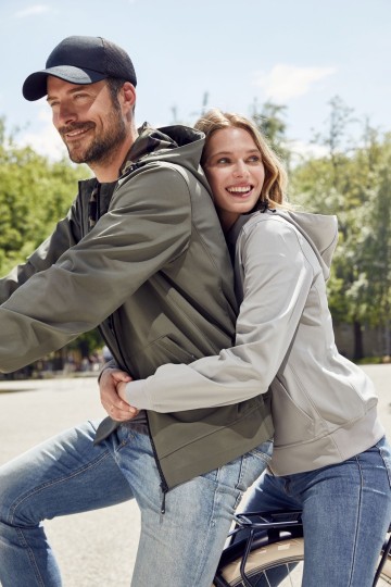 JN Hooded Shoftshell Jack JN1146 en JN1145