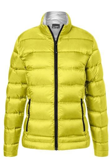 JN Ladies dons jack JN1149 geel zwart