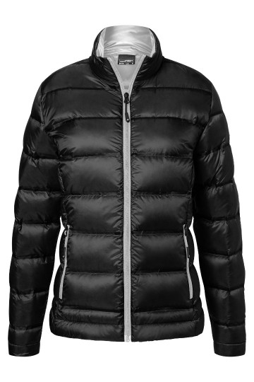 JN Ladies dons jack JN1149 zwart zilver