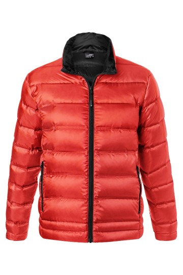 JN Men's dons jack JN1150 vlammenrood zwart