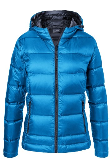 JN Ladies Hooded dons jack JN1151 blauw marineblauw