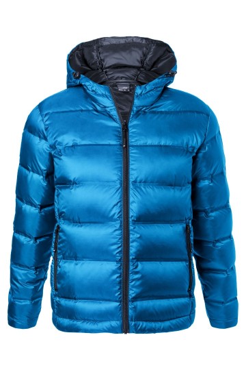 JN Men's Hooded dons jack JN1152 blauw marineblauw