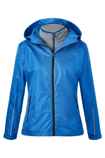JN Ladies 3-in-1 jack JN1153 koningsblauw zwart
