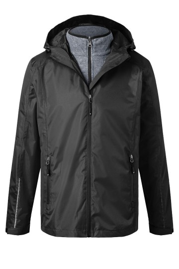 JN Men's 3-in-1 jack JN1154 zwart zwart