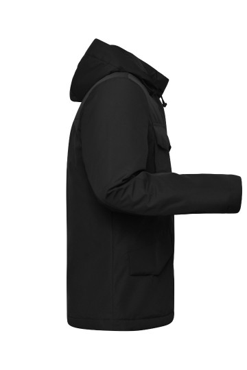 JN1158 Men's Business Jack zwart zij