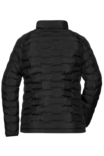 JN1161 Ladies Modern Padded Jacket zwartmat achter