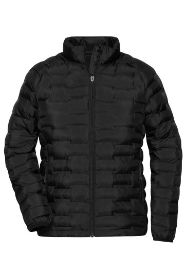 JN1161 Ladies Modern Padded Jacket zwart mat