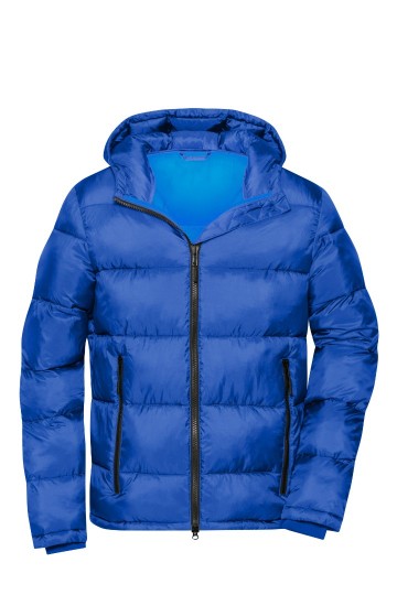 JN1168 Men's Padded Jack electricblauw nautischblauw