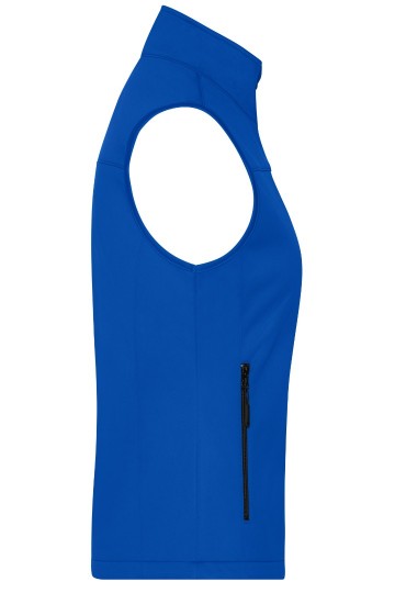 JN1169 Ladies Softshell Vest nautisch blauw zij