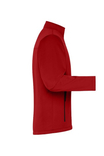 JN1172 Men's Softshell Jacket rood achter zij