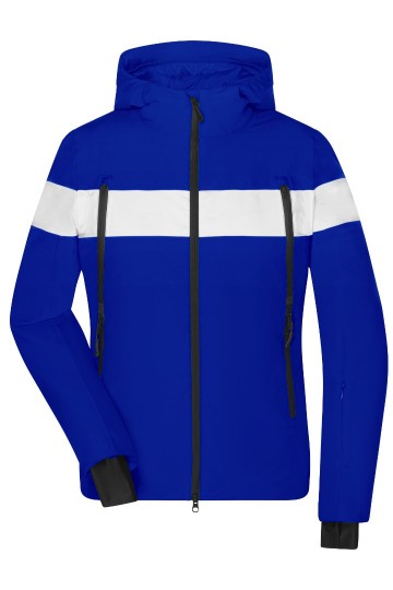 JN1173 Ladies Wintersport Jack electr blauw wit