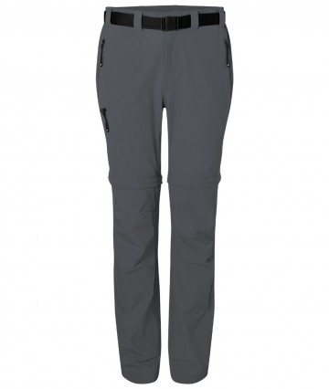 JN Ladies Zip-Off Trekking Pants JN1201 carbon