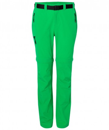 JN Ladies Zip-Off Trekking Pants JN1201 varengroen