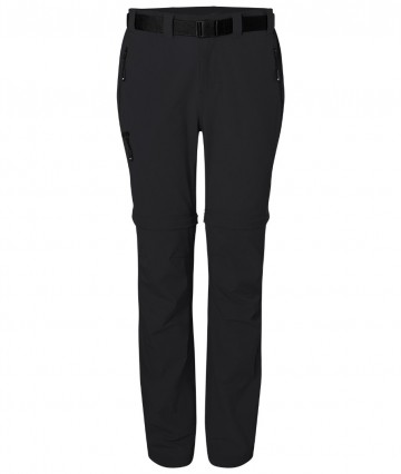 JN Ladies Zip-Off Trekking Pants JN1201 zwart