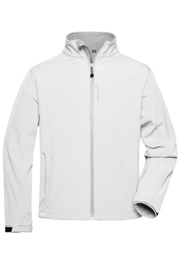 JN Men's Softshell jack JN135 gebrokenwit