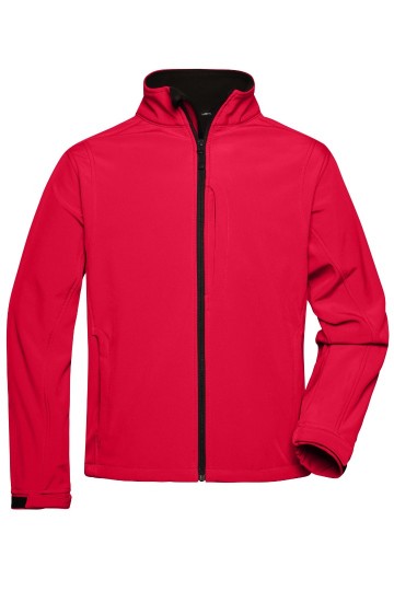 JN Men's Softshell jack JN135 rood