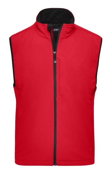 JN Men's Softshell bodywarmer JN136 rood