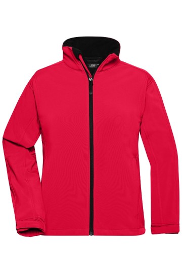 JN Ladies Softshell jack JN137 rood