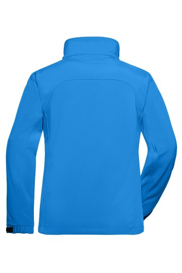JN Ladies Softshell jack JN137 waterblauw rug