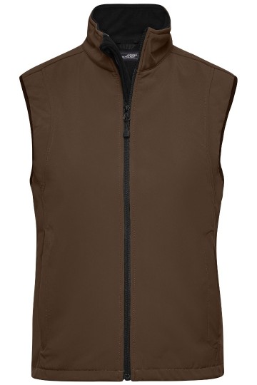 JN Ladies Softshell Vest JN138 bruin