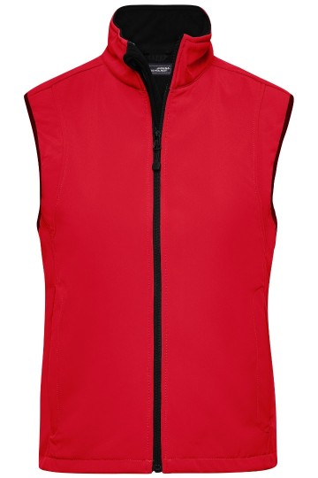 JN Ladies Softshell Vest JN138 rood