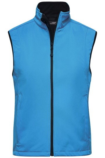 JN Ladies Softshell Vest JN138 wateblauw