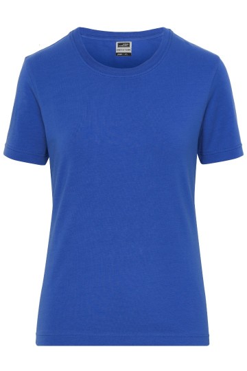JN1801 Ladies Bio stretch T-shirt koningsblauw