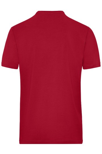 JN1802 Men's Bio stretch T-shirt rood rug