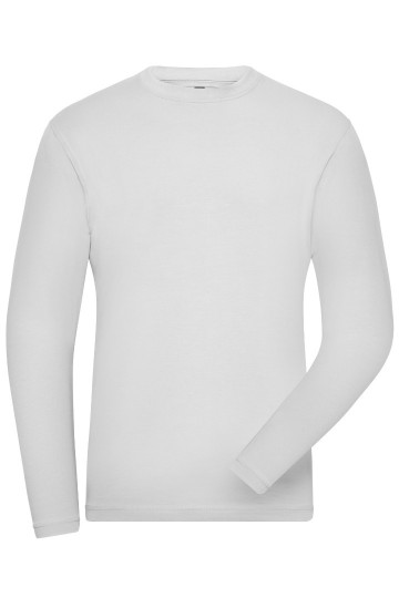 JN1804 Men's Bio stretch T-shirt L/S wit