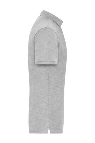 JN1806 Workwear Men's BIO Polo heathergrijs zij