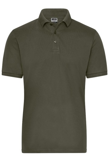 JN1806 Workwear Men's BIO Polo olijfgroen