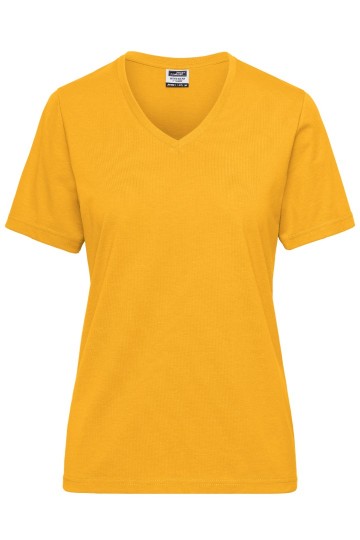 JN1807 Workwear Ladies BIO T-shirt goudgeel