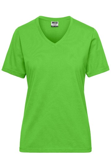 JN1807 Workwear Ladies BIO T-shirt limoengroen