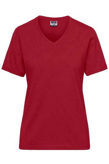 JN1807 Workwear Ladies BIO T-shirt rood