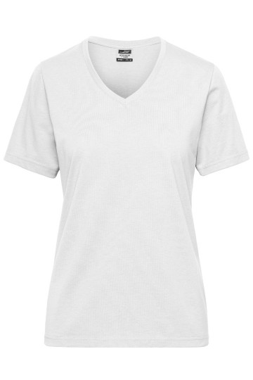 JN1807 Workwear Ladies BIO T-shirt wit