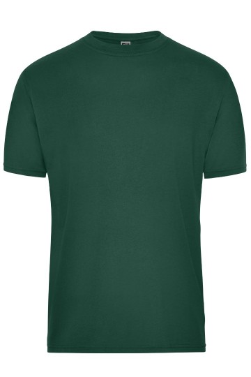 JN1808 Workwear Men's BIO T-shirt donkergroen