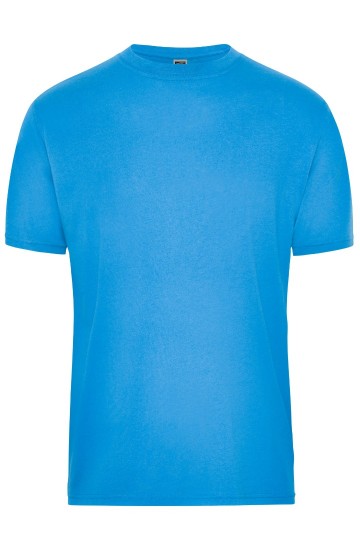 JN1808 Workwear Men's BIO T-shirt waterblauw