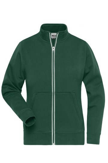 JN1809 Workwear Ladies Doubleface Jack donkergroen