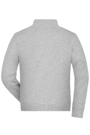 JN1810 Workwear Men's Doubleface Jack heathergrijs rug