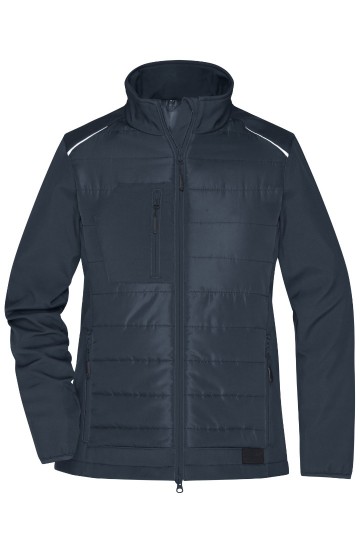 JN1819 Ladies Hybrid Jacket koolstof / koolstof