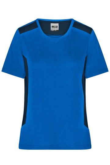 JN1823 Ladies Workwear T-Shirt koningsblauw / marineblauw