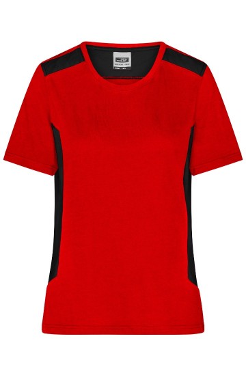 JN1823 Ladies Workwear T-Shirt rood / zwart