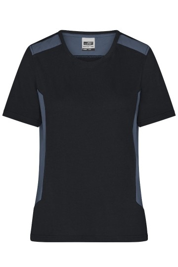 JN1823 Ladies Workwear T-Shirt zwart / koolstof