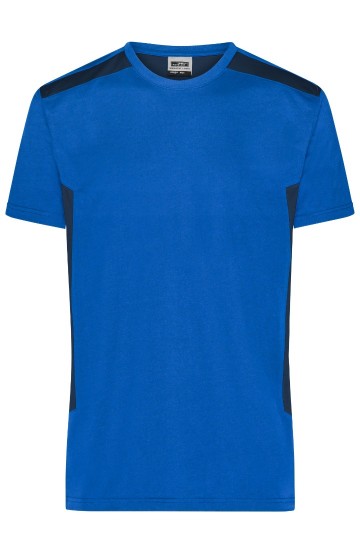 JN1824 Men's Workwear T-Shirt koningsblauw / marineblauw