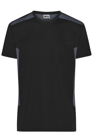 JN1824 Men's Workwear T-Shirt zwart / koolstof