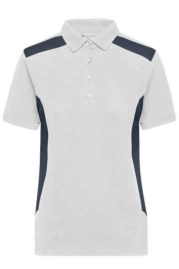 JN1825 Ladies Workwear Polo wit / carbon
