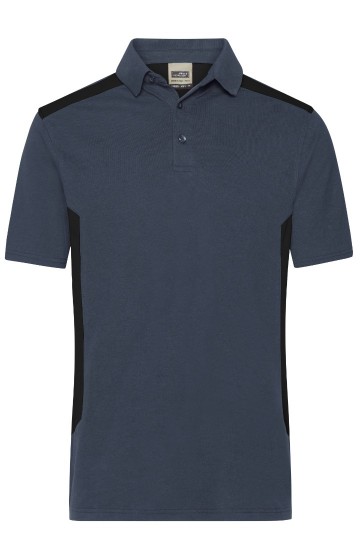 JN1826 Men's Workwear Polo carbon / zwart